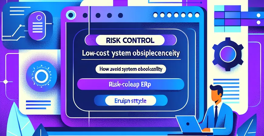 低成本 ERP 的风险控制：如何避免系统上线即淘汰？
